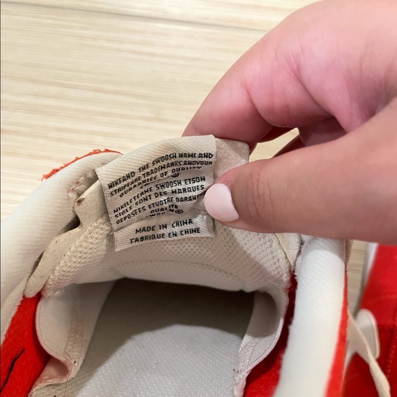 Red Nike Bruin SB Sneakers - Picture 5 of 8